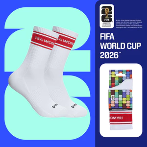 Tất thể thao Thể Thao Cổ Trung World Cup co giãn, thấm hút, nhanh khô