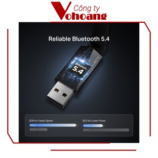 USB Bluetooth 5.4 Mercusys MA550H Kết Nối Tầm Xa, Ổn Định, Tương Thích Ngược, Vùng Phủ Rộng