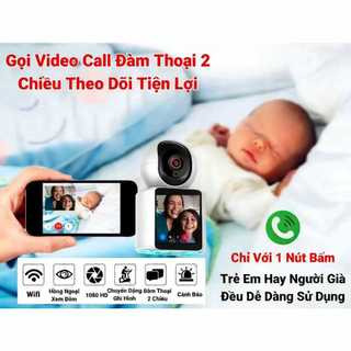 Camera An Ninh Nhà Ở 360° | Màn Hình Thông Minh | Video Call Trực Tuyến | Đàm Thoại Hai Chiều | Quan Xem Từ Xa