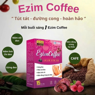 Cà Phê An Toàn Thanh Mát Giảm Cân Ezim Coffee Giữ Dáng An Toàn [Chính hãng] 15 Gói