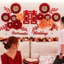 Combo Set Chữ Hỷ Dạ Đỏ Trang Trí Phòng Cưới, Set Bóng Bay Trang Trí Phòng Tân Hôn Đẹp Lãng Mạn CUOI