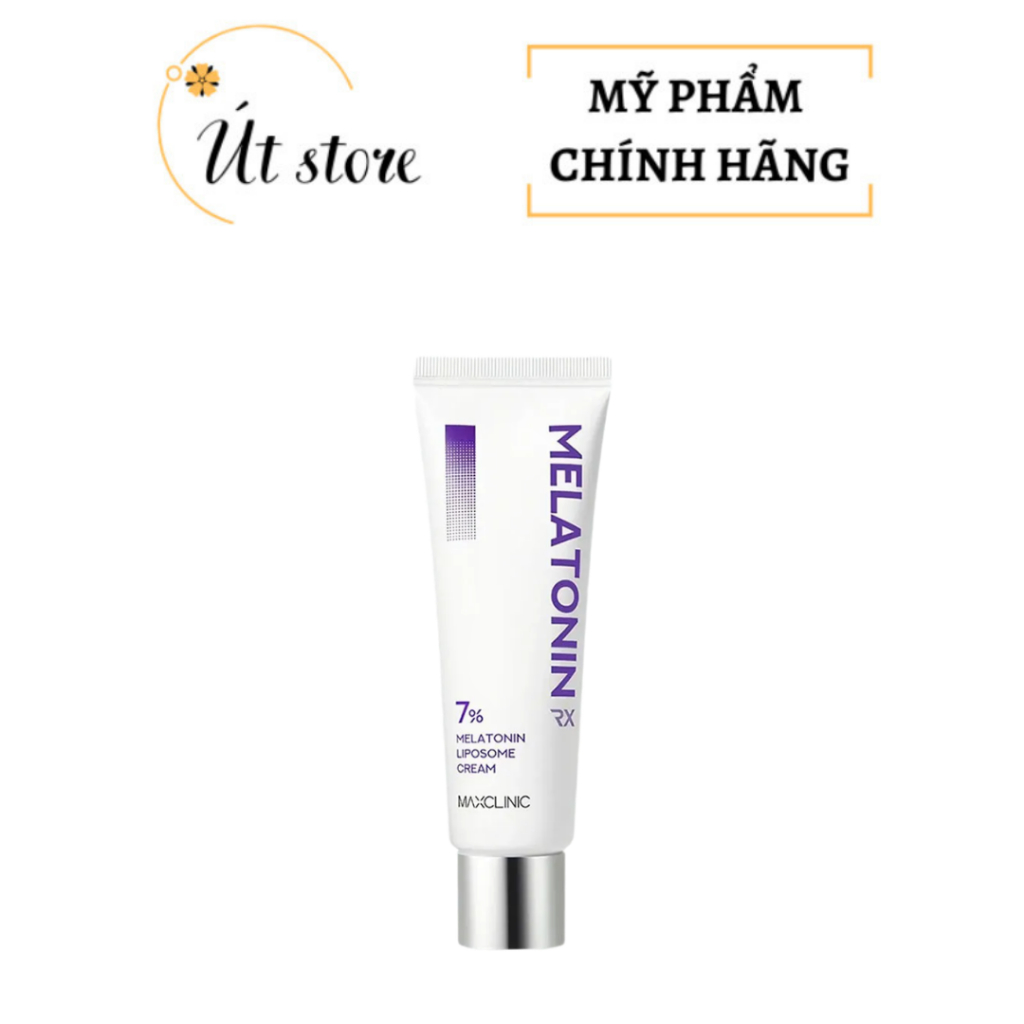 Kem Dưỡng Hỗ Trợ Trẻ Hóa Da Maxclinic 7% Melatonin Liposome Cream RX 50ml - ÚT STORE