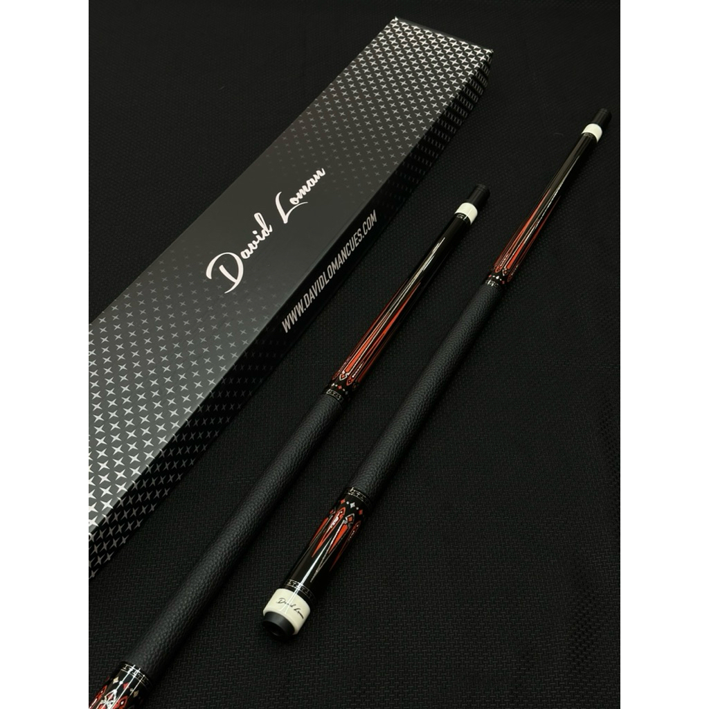 Gậy Bida David Loman Phantom 2 ( Black Flame ) Chính Hãng - Kèm