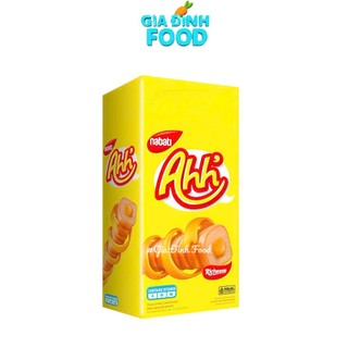 Bánh Snack phủ Phô Mai Nabati Ahh 90g (10 gói x 9g)