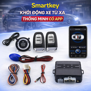 Bộ Đề Nổ Từ Xa Ô Tô Có App – Khởi Động Xe Bằng Điện Thoại, Khóa/Mở Cửa Thông Minh, Chống Trộm Hiệu Quả