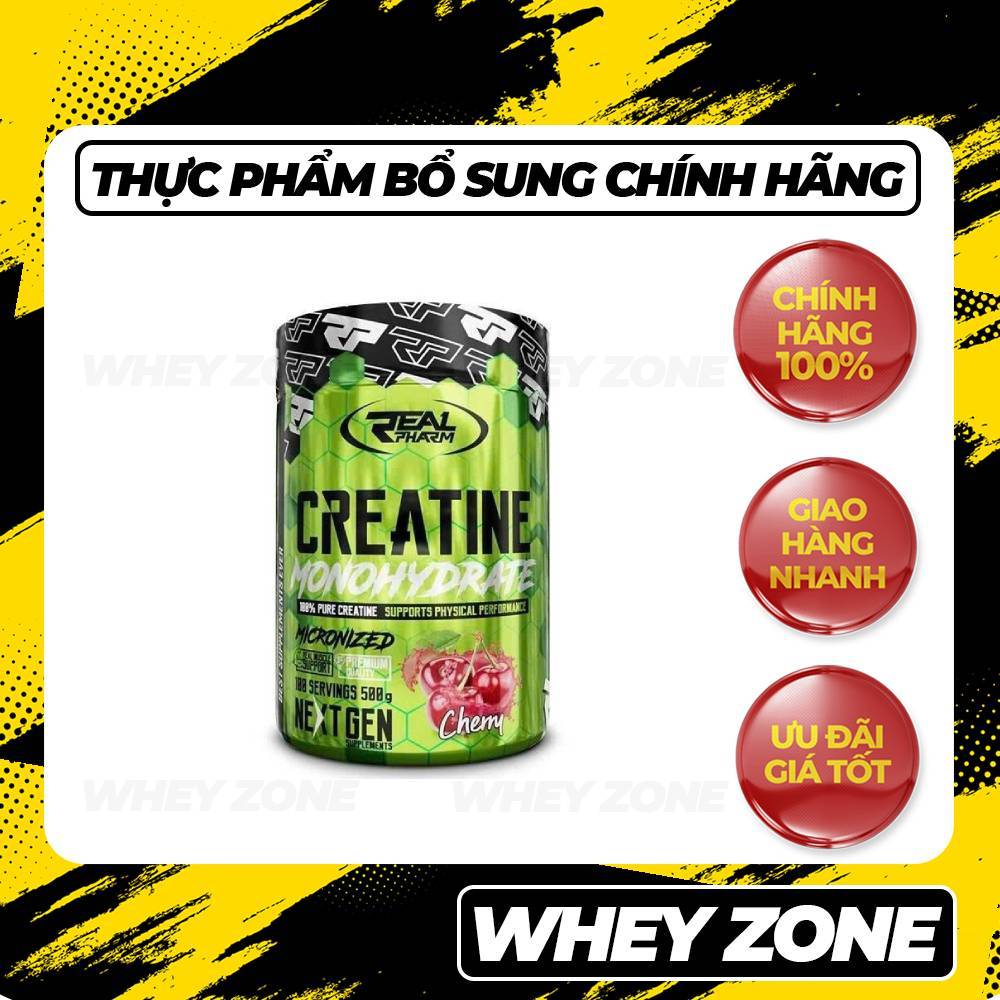 Creatine 500g Real Pharm – T ă n g Hiệu Suất Tập Luyện | Shopee Việt Nam