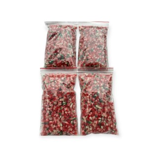 Hạt Lựu Khô Nhiều Màu 300G – Topping Chè Thập Cẩm Giòn Dai Đẹp Mắt, Nguyên Liệu Nấu Chè Ngon