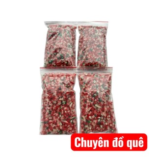 Hạt Lựu Khô Nhiều Màu 300G – Topping Chè Thập Cẩm Giòn Dai Đẹp Mắt, Nguyên Liệu Nấu Chè Ngon