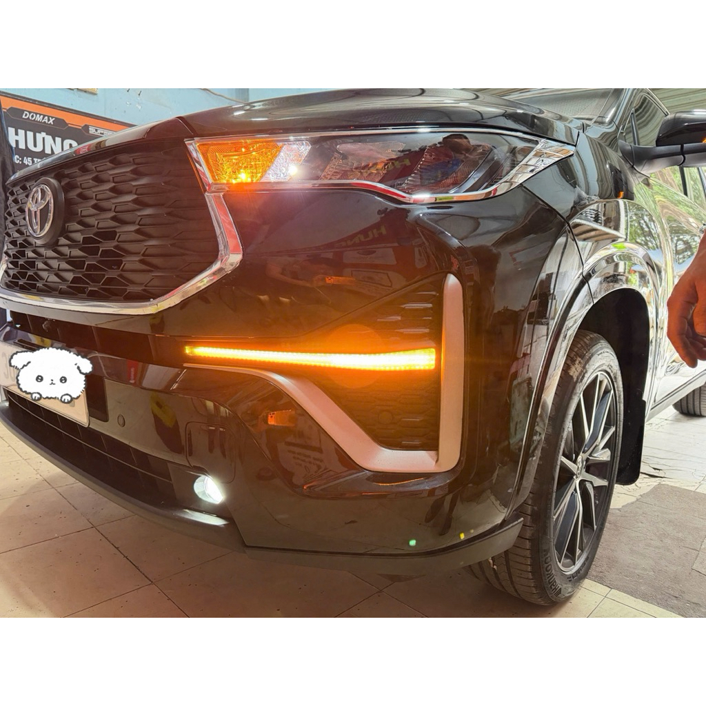 Đèn Gầm Trước Toyota Innova Cross 2023-2025 Lắp zin 100% Không Đục Khoét