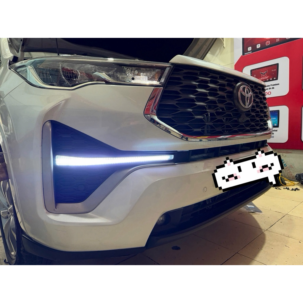 Đèn Gầm Trước Toyota Innova Cross 2023-2025 Lắp zin 100% Không Đục Khoét