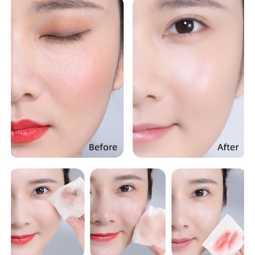 Nước Tẩy Trang Mắt Môi 2 Lớp Sạch Sâu Makeup Chống Nước Dịu Nhẹ Không Cay Mắt