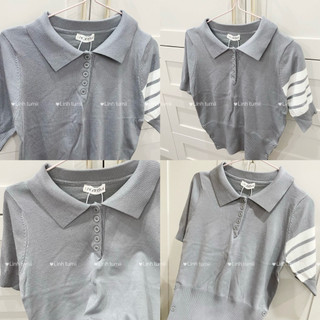 Áo Thun Polo Nữ Ôm Body Co Giãn – Áo Polo Tay Ngắn Thanh Lịch