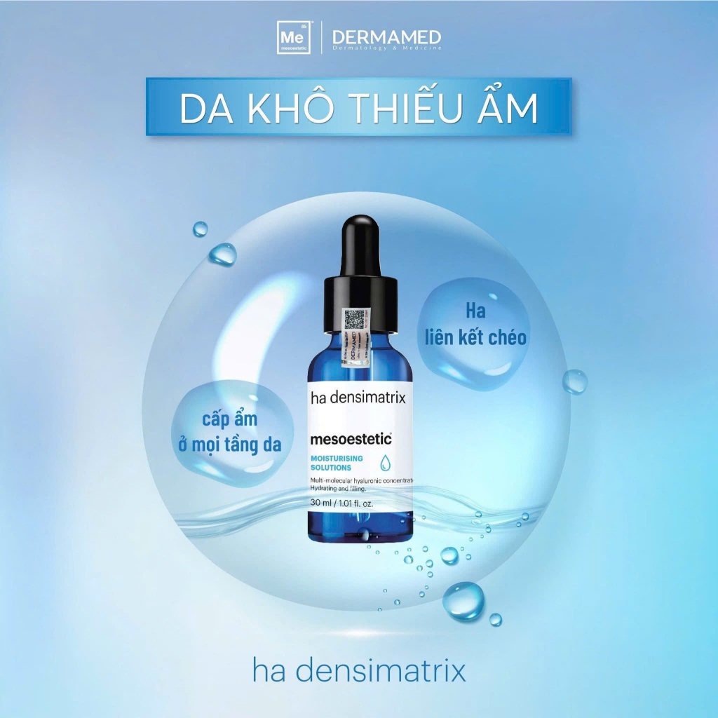 [Hàng công ty] Serum cấp nước dưỡng ẩm Mesoestetic HA Densimatrix 30ml