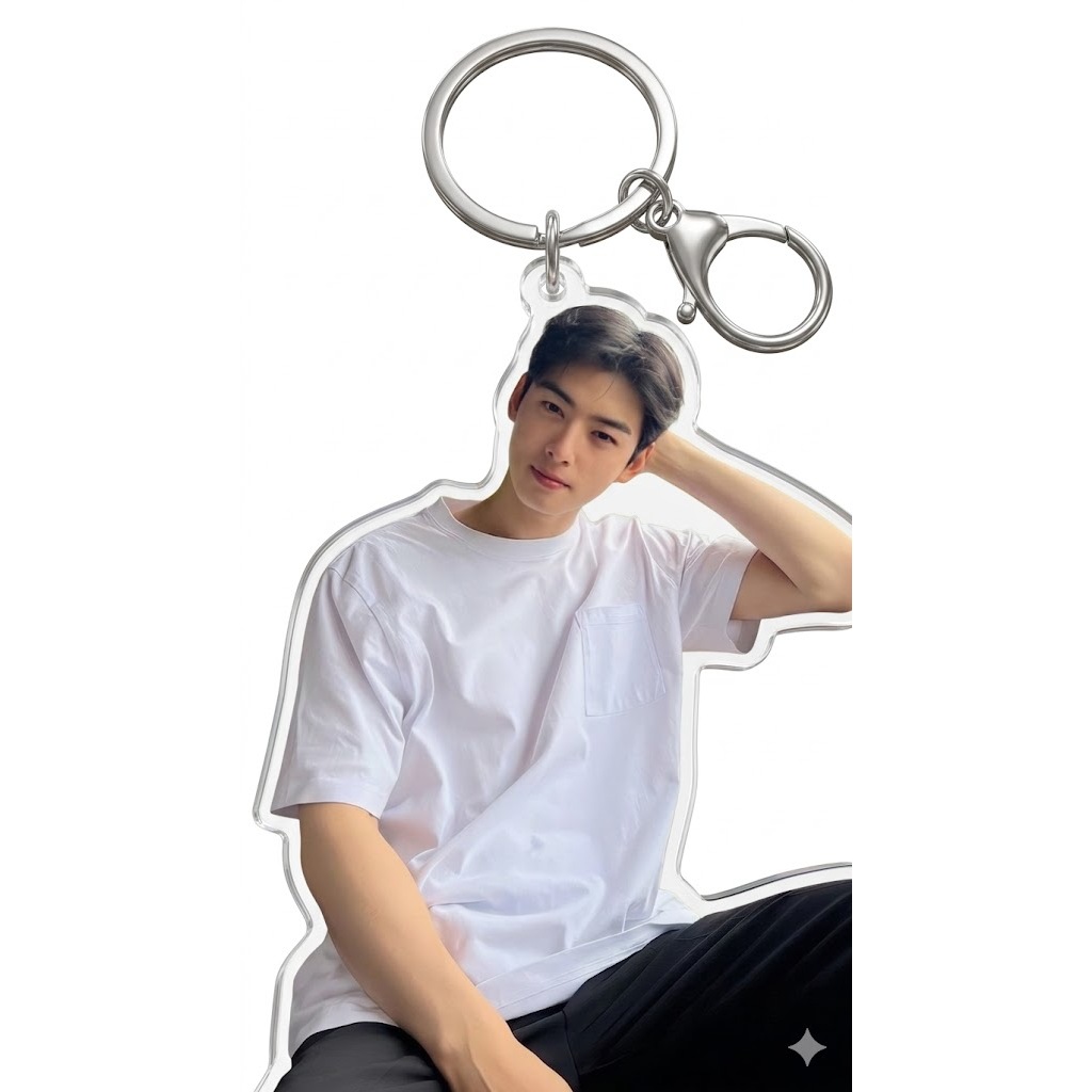 Móc khoá Cha Eun Woo tách nền
