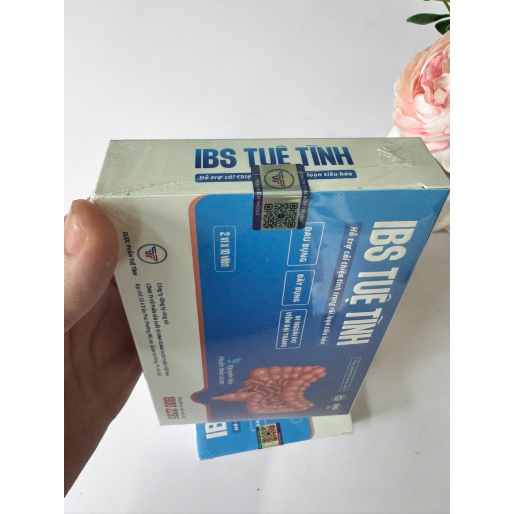 [COMBO 3H IBS Tuệ Tĩnh ], hỗ trợ tình trạng đau bụng, đầy bụng, viêm đại tràng, HCRKT, 3 hộp x 20v