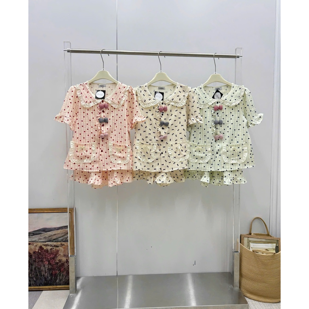 Bộ Đùi Đũi 3 Nơ Xinh 40-60kg