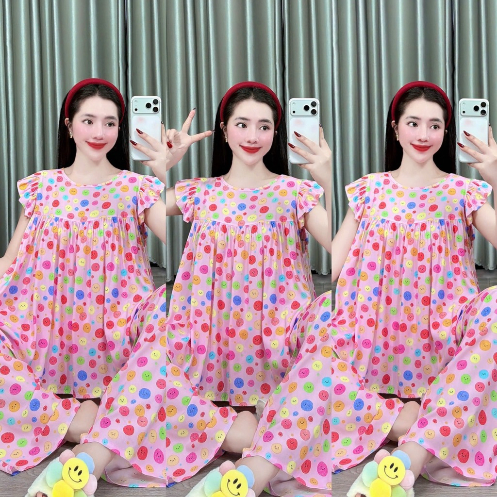 Bộ Tole Cánh Tiên Nhà CM Quần Dài Xinh