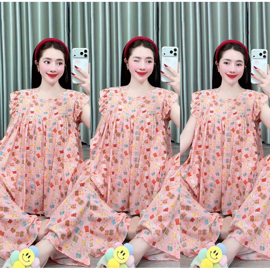Bộ Tole Cánh Tiên Nhà CM Quần Dài Xinh