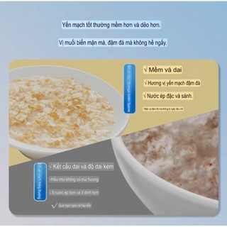 Yến mạch muối biển ( Người nổi tiếng tin dùng). Túi 450gram (15 túi nhỏ bên trong)