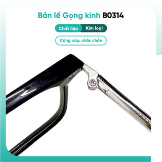 Gọng kính nhựa vuông dẻo nhẹ, kính cận thời trang nam cao cấp KAO Plus B0314