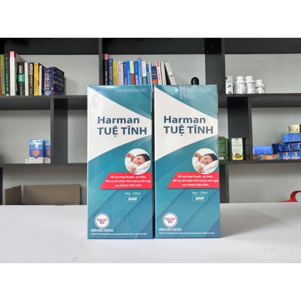 [COMBO 2 HỘP ]Siro Ngủ Ngon Harman TUỆ TĨNH, Hỗ Trợ Cải Thiện Tình Trạng Mất Ngủ, Ngủ Không Sâu Giấc