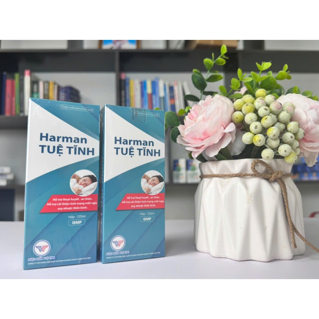 [COMBO 2 HỘP ]Siro Ngủ Ngon Harman TUỆ TĨNH, Hỗ Trợ Cải Thiện Tình Trạng Mất Ngủ, Ngủ Không Sâu Giấc