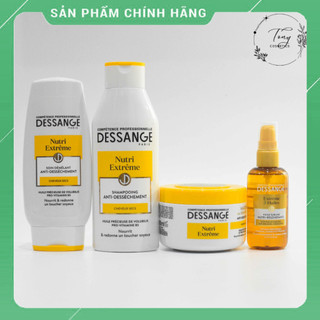 Bộ gội xả dưỡng tóc Dessange màu vàng của Pháp