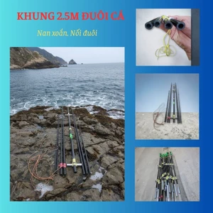 💥 KHUNG DIỀU 2.5M ĐUÔI CÁ. NAN XOẮN 💥