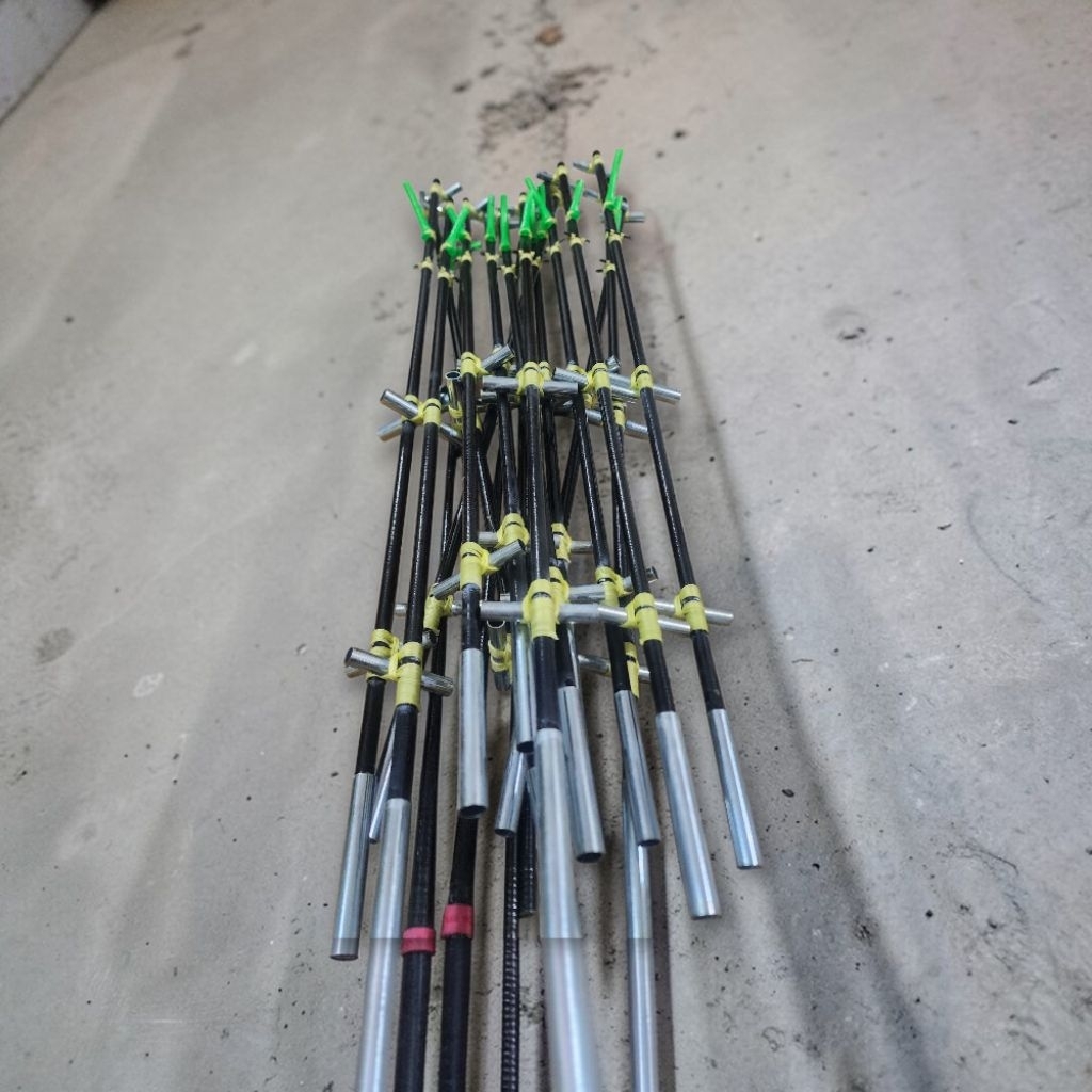 💥 KHUNG DIỀU 2.5M ĐUÔI CÁ. NAN XOẮN 💥
