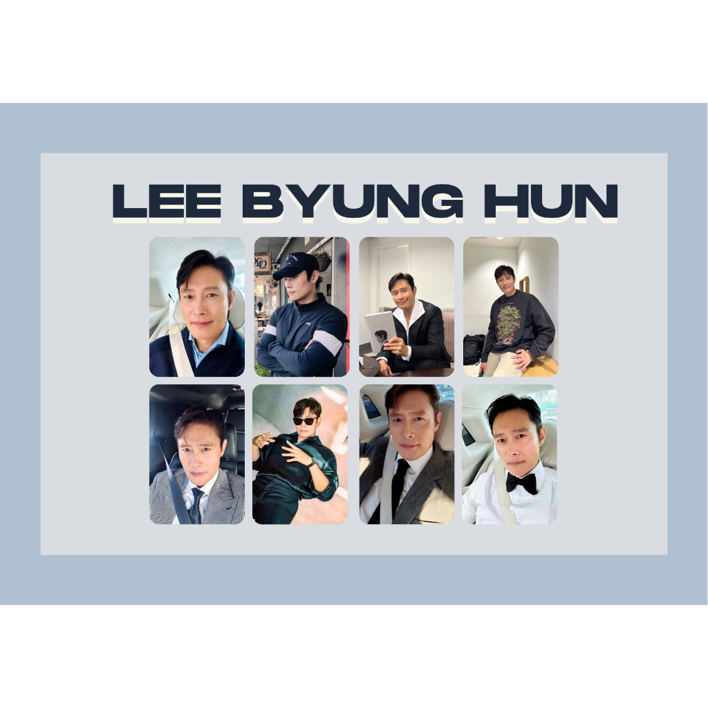 set card bo góc diễn viên hàn quốc Lee Byung Hun-Mr Sunshine/Quý ngài ánh dương