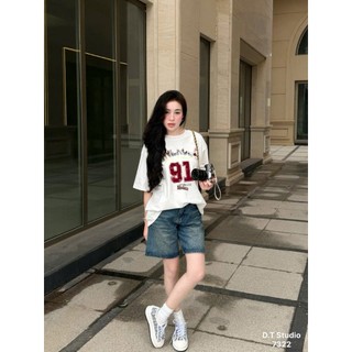Quần Sooc Jean Ngố Basic Cạp Cao QCCC Cao Cấp