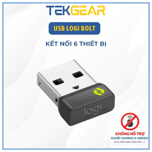 Đầu thu chuột phím USB Logitech Logi Bolt, Unifying - Chính Hãng - ĐỌC MÔ TẢ HƯỚNG DẪN SỬ DỤNG