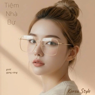 GỌNG KÍNH UNISEX NAM NỮ THỜI TRANG DÁNG VUÔNG VINTAGE - Bự Store - MS 950
