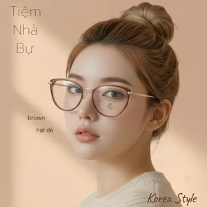 Gọng kính hàn quốc kiểu dáng mắt mèo Bự Store thời trang tiểu thư 2015