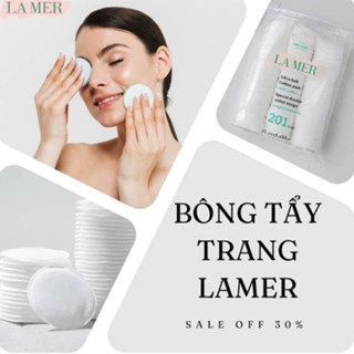 Bông Tẩy Trang Lamer 201 Miếng 100% Cotton, Bông Tẩy Trang Lamer 120 Miếng, Lamer 60 Miếng