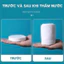 KHĂN TẮM NÉN VỎ XANH 73G - Cotton Dày, Thấm Nước Nhanh
