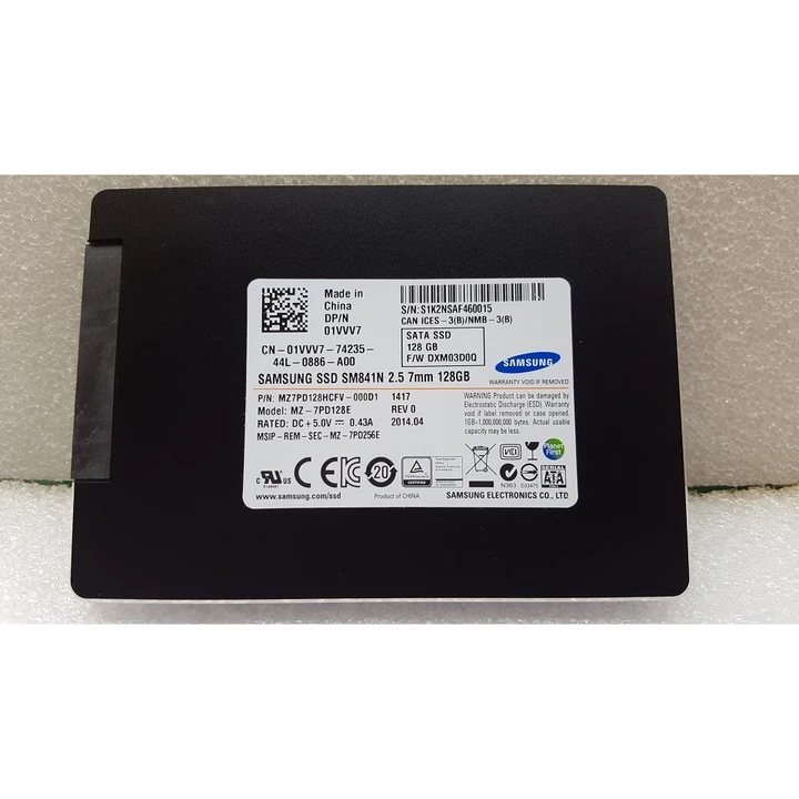 Ổ cứng laptop Samsung dung lượng 128GB SSD 2.5inch, dùng thông dụng cho nhiều dòng laptopỔ cứng laptop Samsung dung lượn