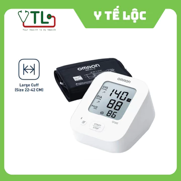 Máy đo huyết áp Omron EZ BT Larger HEM-7183T1 (Vòng bít size Lớn 22-42cm) kèm nguồn