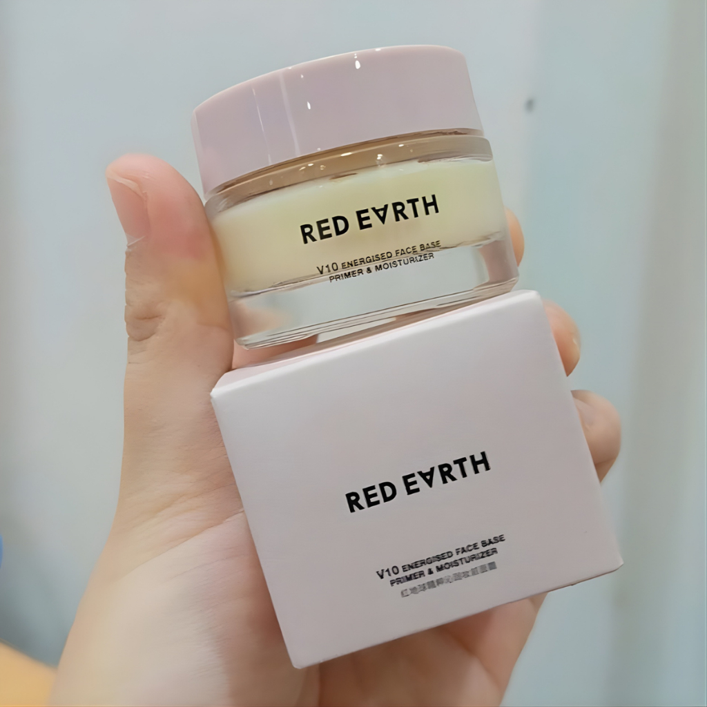 Red Earth Kem Lót Dưỡng Ẩm Sâu Làm Mịn Da 50g/15g Chứa Niacinamide Vitamin E Che Lỗ Chân Lông | BigBuy360 - bigbuy360.vn