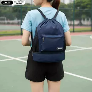 Balo Dây Rút Thể Thao Chống Thấm Nước, Có Ngăn Đựng Giày Xbags Wisdom XB 6005 Gọn Nhẹ Cá Tính!