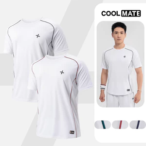 Combo 2 Áo thun thể thao nam Tennis, Pickleball Driveshot Essentials Nhanh khô Thoáng khí Coolmate