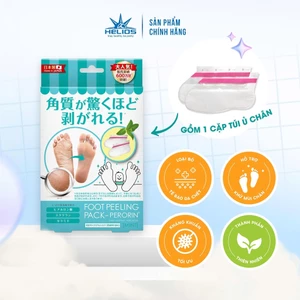 Túi ủ tẩy tế bào chết da chân- PERORIN (Mint) - Dưỡng ẩm, Mịn màng - Nhật Bản - Chính hãng - Hộp 1 túi