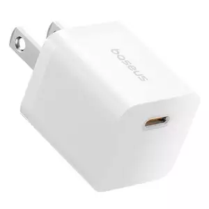 Cốc sạc Baseus GaN5 mini cổng TypeC PD 20W, Chân dẹp