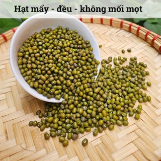 [500Gr] Đậu Xanh Nguyên Hạt Hữu Cơ Hồn Quảng -  Đỗ Xanh Quê Nấu Chè, Làm Giá, Sữa Hạt