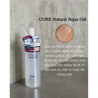 TẨY DA CHẾT MẶT CURE NATURAL AQUA GEL