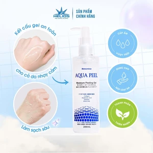 Gel tẩy tế bào chết sạch sâu, cấp ẩm dịu nhẹ Nhật Bản 200ml Natureine Aqua Peel phù hợp mọi loại da