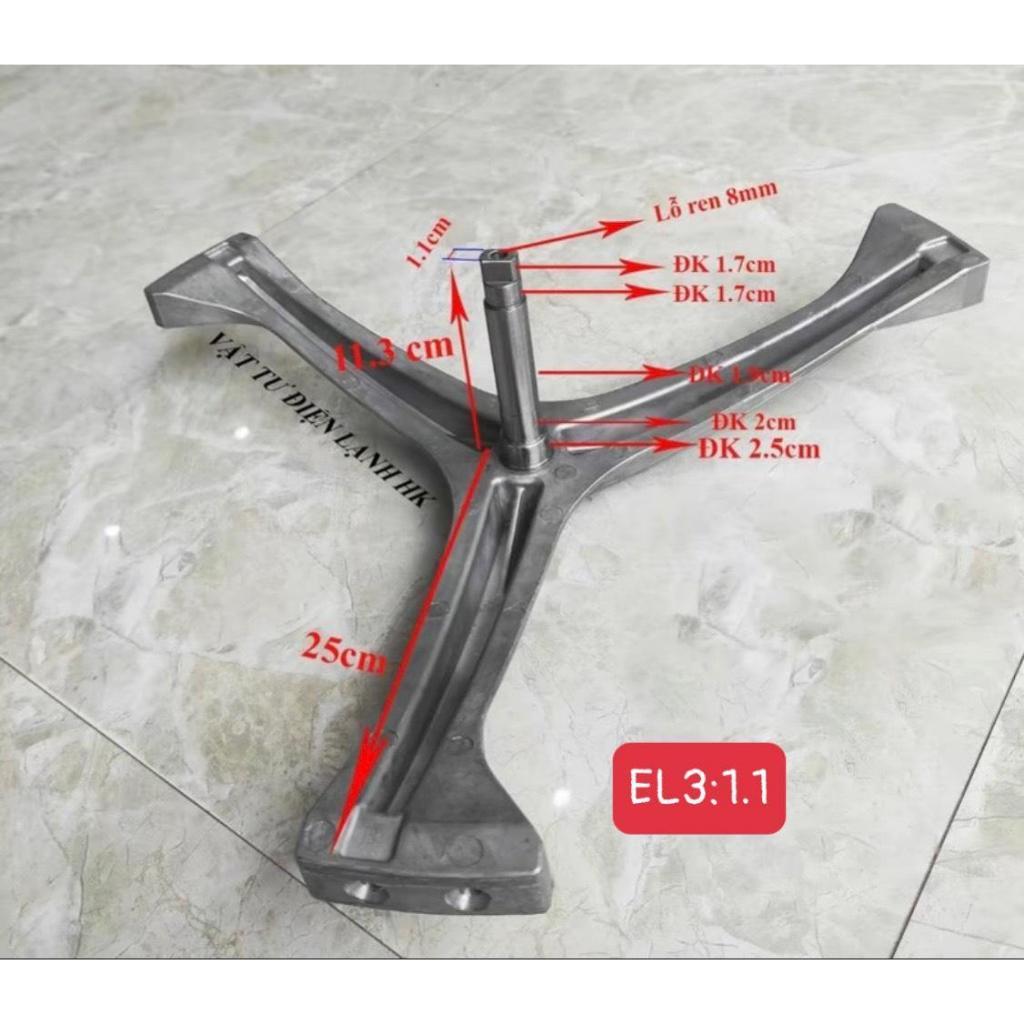 [TẶNG 1 MỠ BÒ] Càng chạc ba, chảng ba máy giặt ELEC - Phụ kiện thay thế chính hãng