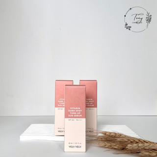 Serum Chống Nắng Vely Vely Nâng Tone Vitamin Dark Spot Tone Up Sun Serum SPF50+ PA++++ 30ml