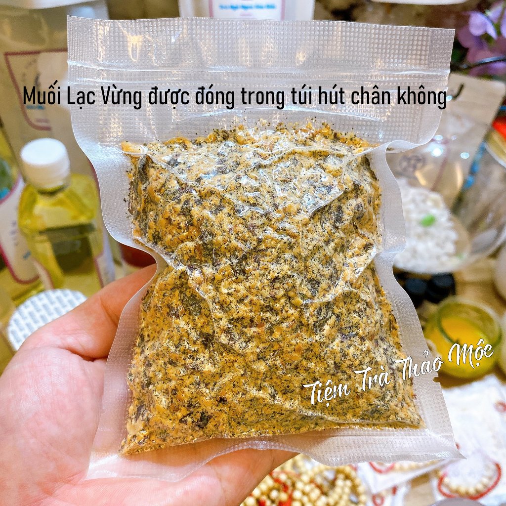 Muối Lạc Vừng truyền thống giã tay