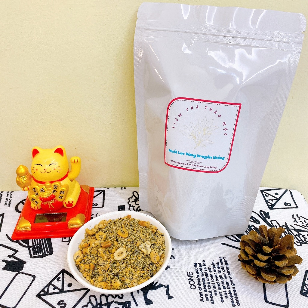 Muối Lạc Vừng truyền thống giã tay